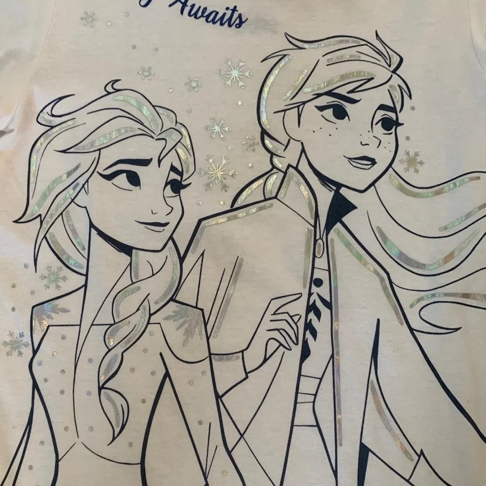NWT justice Disney frozen 2 LS shirt size 10